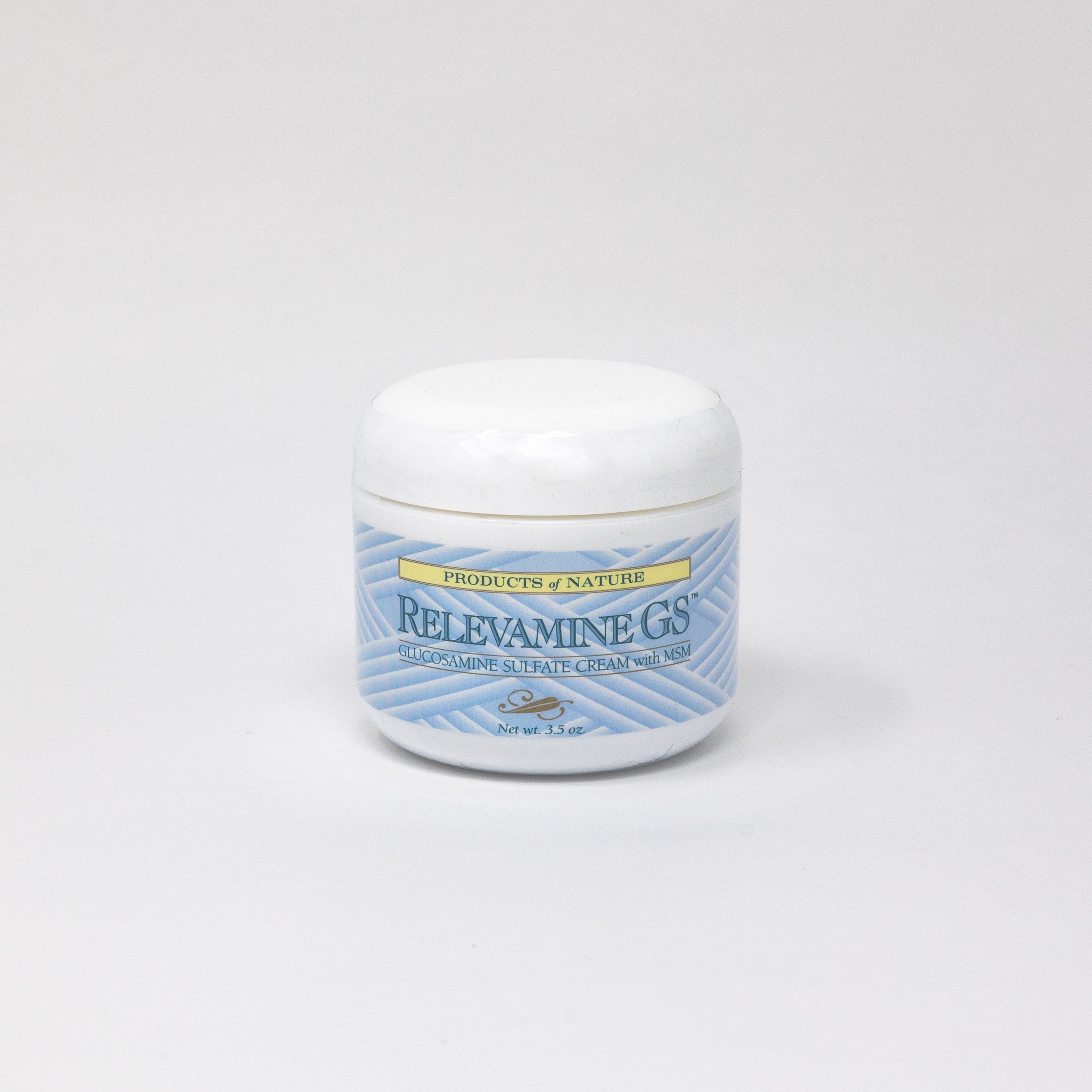 Relevamine GS Glucosamine Sulfate Cream with MSM - 3.5 oz.